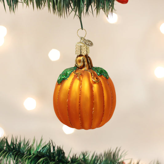 Old World Christmas Pumpkin Fall Collectible Halloween Ornament