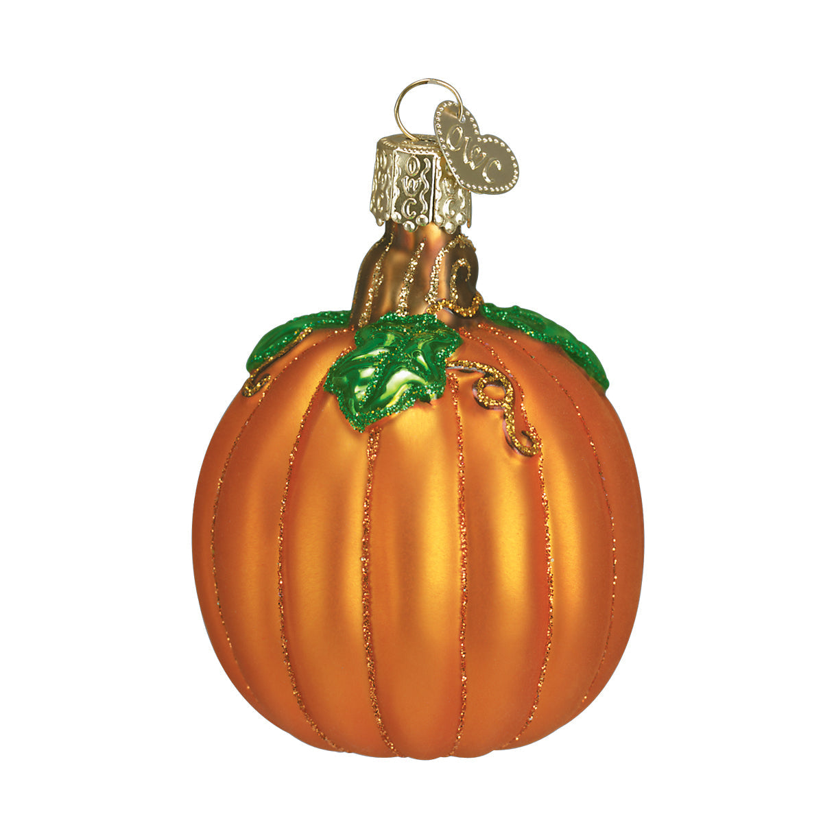 Old World Christmas Pumpkin Fall Collectible Halloween Ornament