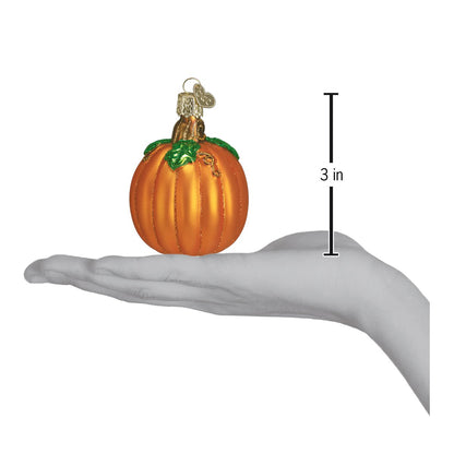 Old World Christmas Pumpkin Fall Collectible Halloween Ornament