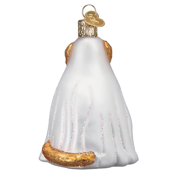 Old World Christmas Trick-or-treat Pooch Ghost Dog Halloween Collectible Halloween Ornament