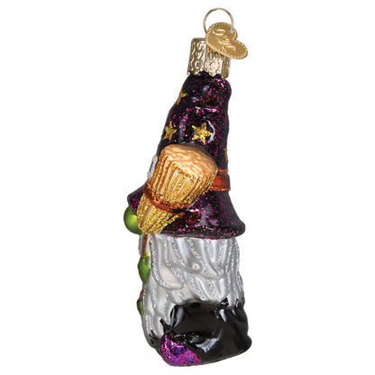 Old World Christmas Witch Gnome Halloween Collectible Halloween Ornament