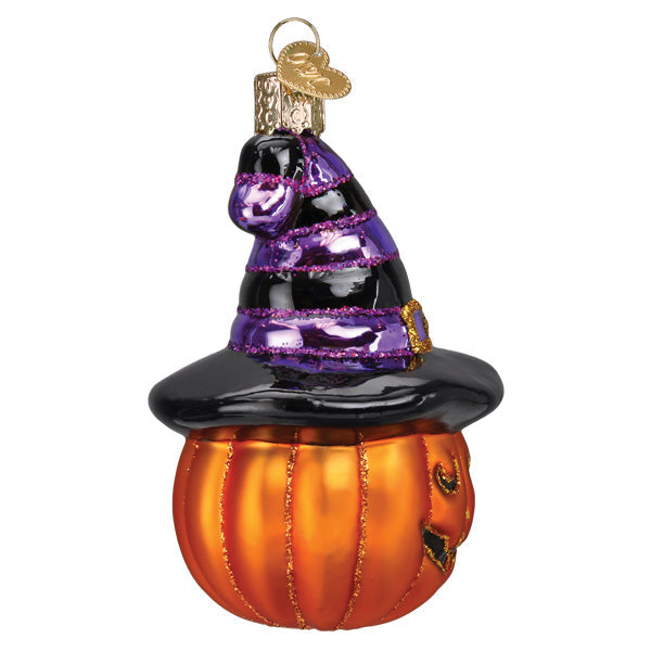 Old World Christmas Witch Pumpkin Halloween Collectible Halloween Ornament