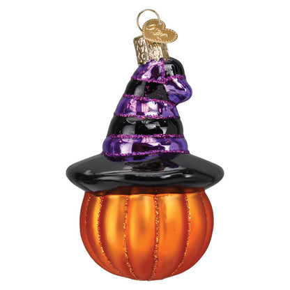 Old World Christmas Witch Pumpkin Halloween Collectible Halloween Ornament