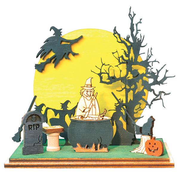 Old World Christmas Witches Convention Halloween Ornament