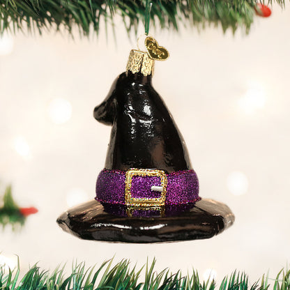Old World Christmas Witch's Hat Halloween Collectible Halloween Ornament