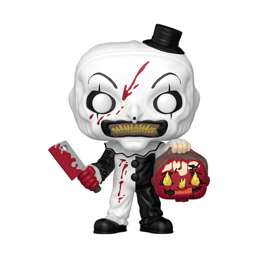 Art W/ Head - Glow-In-The-Dark Terrifier Funko! Pop #2169 Vinyl Figure | Horror Collectible Gift | NYC Halloween Store