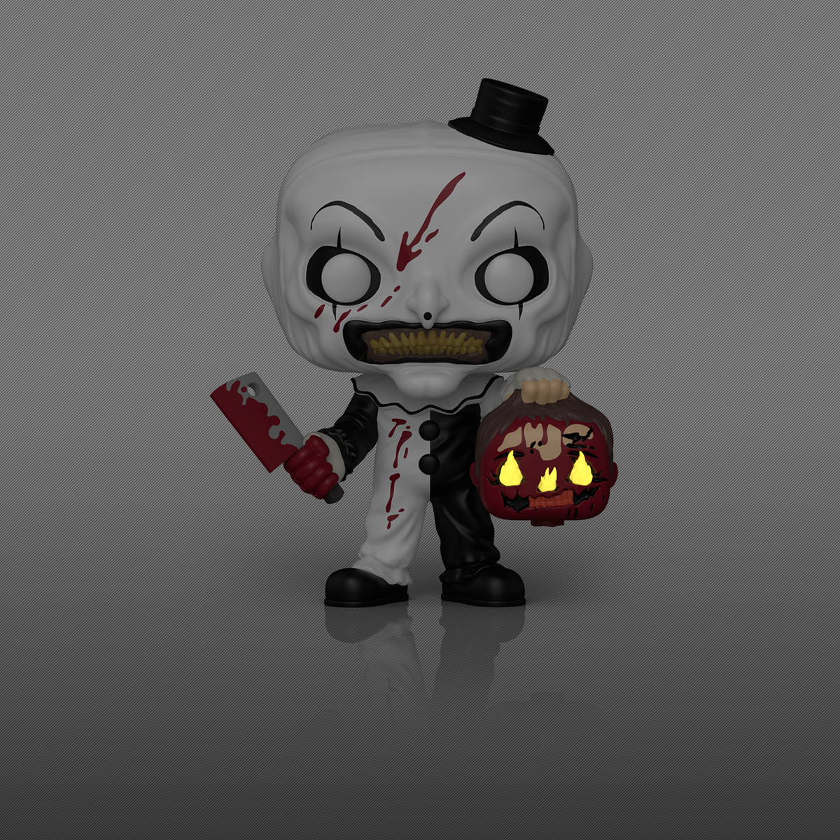 Art W/ Head - Glow-In-The-Dark Terrifier Funko! Pop #2169 Vinyl Figure | Horror Collectible Gift | NYC Halloween Store