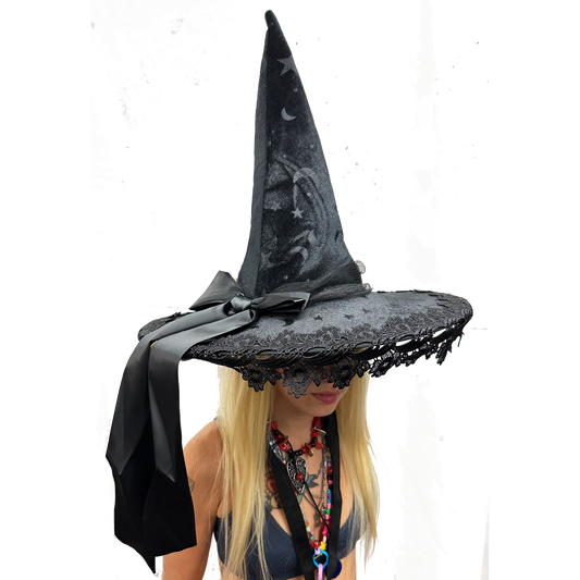 Moonstar Bow Witch Hat