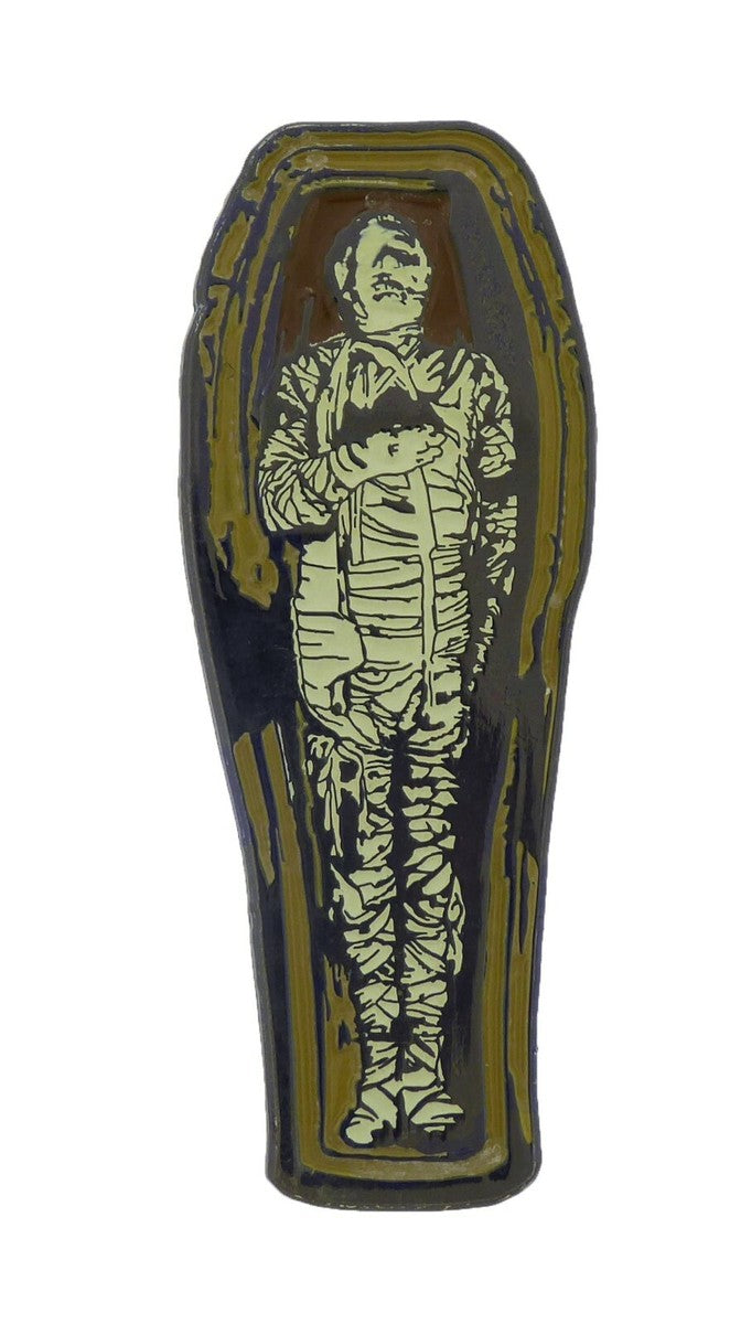 The Mummy (Coffin) - Enamel Pin | Horror Collectible Gift | NYC Halloween Store