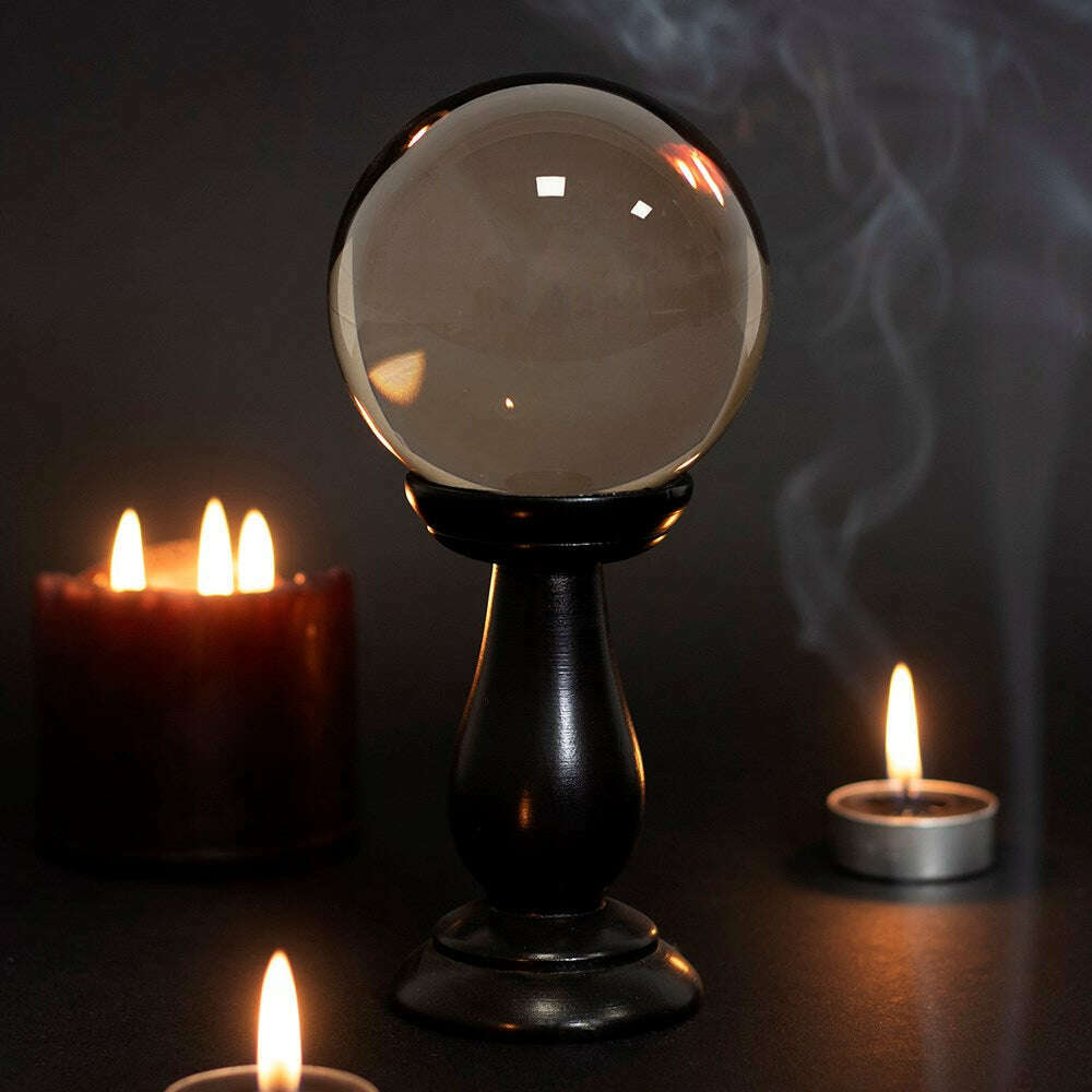 Small Crystal Ball & Stand