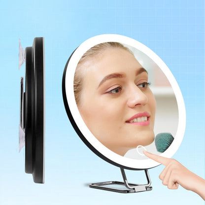 Rechargeable Lighted Makeup Mirror with Magnification