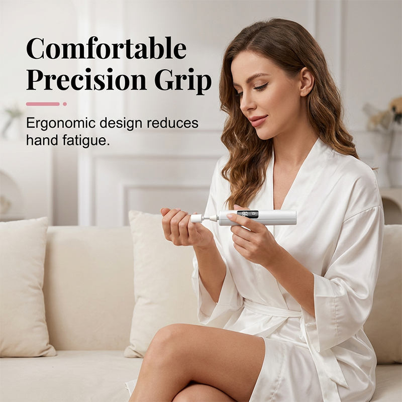 Professional Ultra-Safe LED Electric Nail Grinder