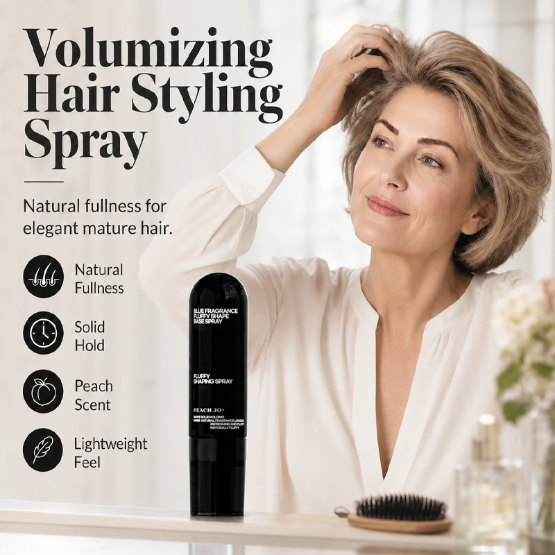 Peach-Scented Volumizing& Setting Spray - Lightweight,Bouncy Hair & Long-Lasting Hold