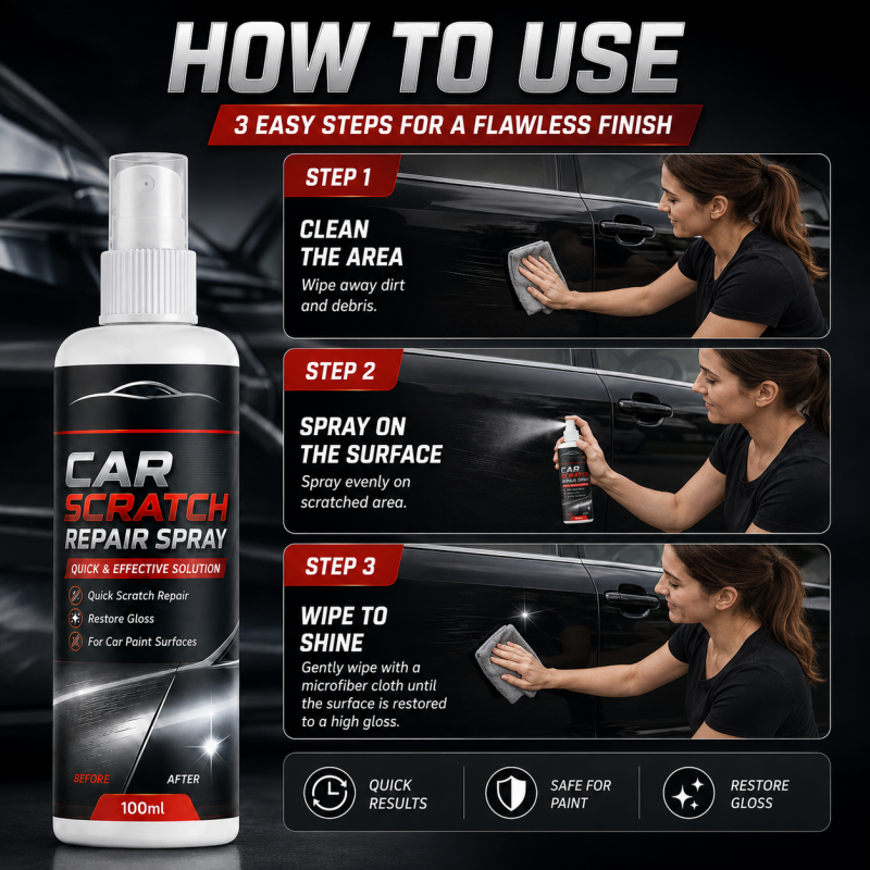 💞50K+ SOLD!🚗✨ 100ml Universal Car Scratch Repair Spray