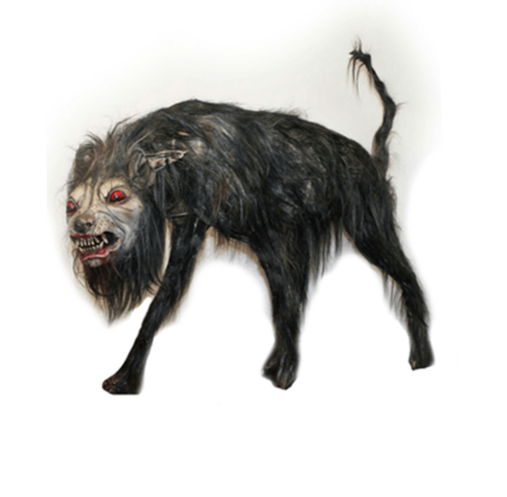 Animatronic Timber Wolf