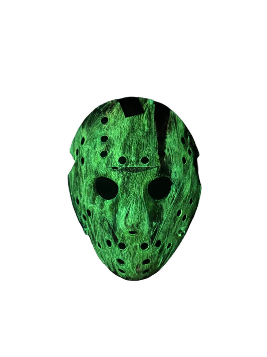 UV Jason Voorhees Mask - 13X Studios Collection | Halloween Mask NYC | Costume Mask Shop