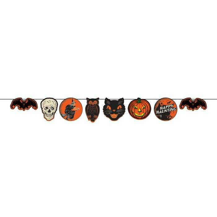 Vintage Halloween Streamer | Halloween Decor NYC | Haunted Home Decoration