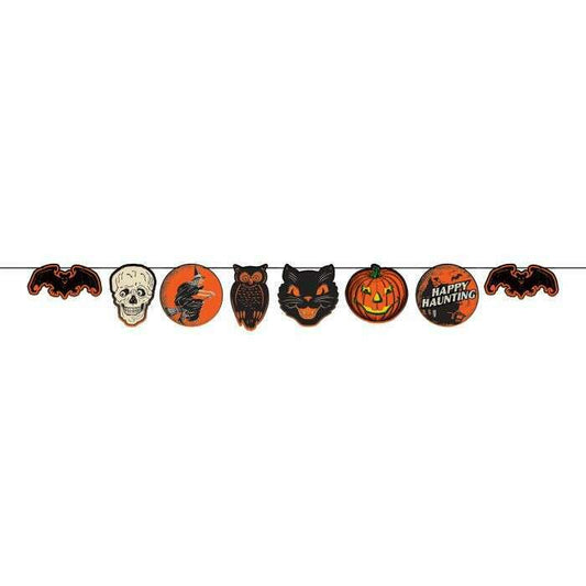 Vintage Halloween Streamer | Halloween Decor NYC | Haunted Home Decoration