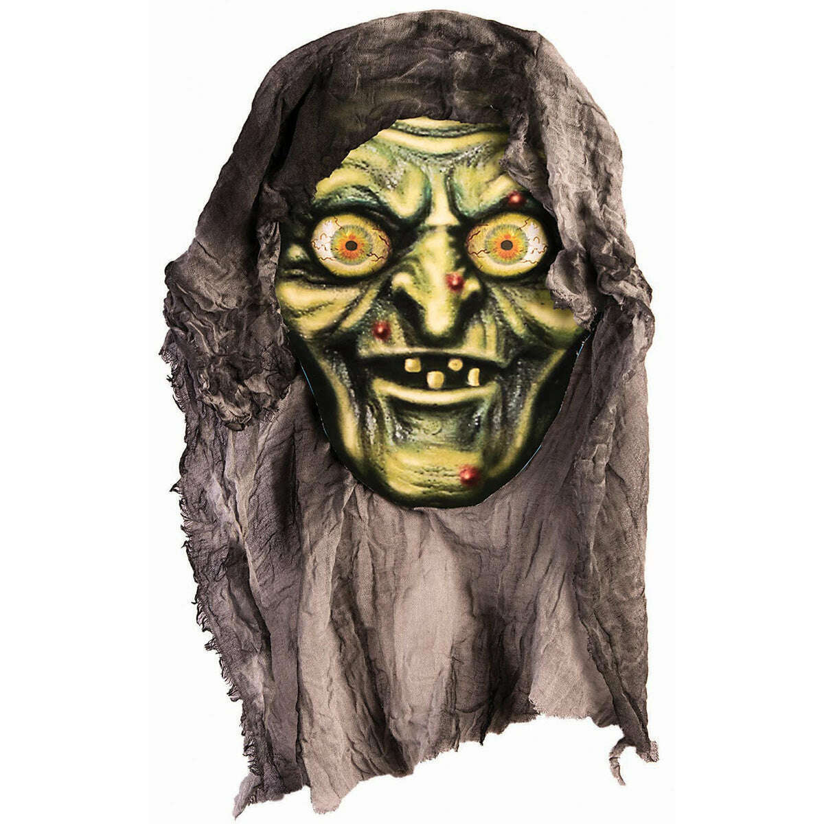 Witch Head Paper Prop